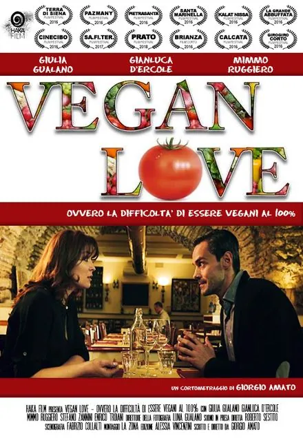 Vegan Love – locandina del cortometraggio di Giorgio Amato